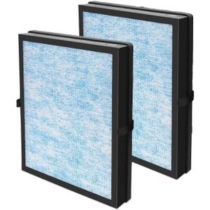 2 Pack MK04 Replacement Filter Compatible with Aroeve MK-04 MG04JH Air Purifier Filter, Replacement 4-Stage H13 Ture HEPA Filter for Dust, Pet Dander Cleaning