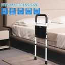 Panta Bed Rails for Elderly Adults Safety, Adjustable Bed Assist Rails for Seniors,Black