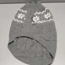 Warm Winter Dog Sweater - Cold Weather Pet Clothes for Small Medium Large Dogs Indoor Outdoor, Soft Classic Knit Puppy Apparel, Grey, L