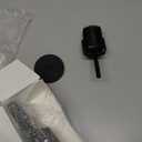 Chivao 2 Pack Retro Microphone Props Model Vintage Stage Table Decor Plastic Fake Microphone Antique Decor Stand Costume Prop for Party Toy(Black,Classic)