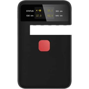 Window Tint Meter, IR940nm/UV365nm/VLT530nm Tint Reader, Handheld Portable Light Meter with Data Locking and USB Charging