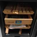 NewAir Electric Cigar Humidor Wineador | 250 Count | Stainless Steel Cooler with Opti-Temp Heating, Cooling Function 54-74F, And Spanish Cedar Shelves NCH250SS01