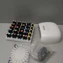 MEFA 42 Colors Gel Nail Polish Kit with U V Light, 50 Pcs All Seasons Collection Colorful Gel Polish Essential Set with 5 Psc Matte/Glossy Base Top Coat, Salon Gifts for Women