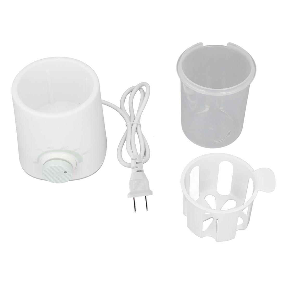 Adjustable Constant Temperature Portable Baby Milk Bottle Warmer for Indoor Outdoor Fast Heating Meal Prep Time Efficiency (US Plug 110V)