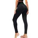 1 Packs Leggings with Pockets for Women, Soft High Waisted Tummy Control Workout Yoga Pants L-XL