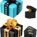 Novabright 2 Pack Annoying Present Box with Finger Annoying Gift Box with Screws Gifts Prank Boxes Novelty Hilarious Money Card Container for Party Birthday Wrapping