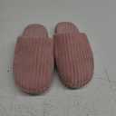 Women Arch Support Slippers – House Bedroom Slippers for Woman, Orthopedic Shoes for Plantar Fasciitis, Corduroy Closed Toe Ladies Slides Outdoor 8836 Pink 42/43c Pink