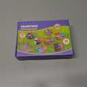 Valentines Day Gifts for Kids, 28 Pack Mini Bubble Wands with Greeting Cards Valentines Animal Themes for Kids, Valentine's Day School Prizes Party Favor, Classroom Exchange Gifts