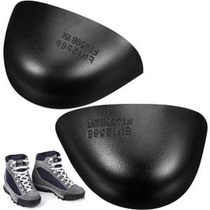 1 Pair Steel Toe Guard Metal Shoe Protectors Work Shoes Toe Guard Steel Toe Covers for Shoes Safety Guards Shoes Tips Men and Women Safety Toe Caps Prevent Toes from Being Smashed