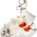 Magnetic Goose Key Bowl Silly Goose Key Holder Bowl for Entryway Table Key Tray Catch All Tray Kawaii Nightstand Decor Nice Apartment Gift and Housewarming Present for New House