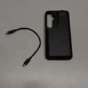 Mavulo Battery Case for Samsung Galaxy S24 6.2", 8000mAh Portable Charger with LED Display, Qi Wireless Charging, 20W USB-C Fast Charging, Sync Data & Wired Audio Supported  Black