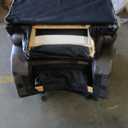 Roomsense Cannon Recliner Dark Grey Brown Leather Recliner Sofa Seat Single (38Wx30L inches)