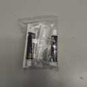 uxcell 2Pcs Drawer Pulls Handles, 3.5inch Aluminum Alloy Window Sash Lift Handle Finger Pulls with Mounted Screw Glue for Sliding Window Kitchen Closet Drawer, White