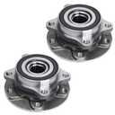 PAROD 2PCS Front 513348 Wheel Hub & Bearing Assembly Fit for 2015-2016 Chrysler 200, 2013-2016 Dodge Dart