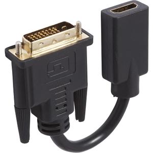 NXT Technologies Staples NX50637 0.5' HDMI/DVI-D Video Adapter, Black