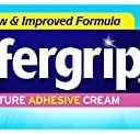 5 Pack Effergrip Denture Adhesive Cream, Extra Strong Holding Power, 2.5 oz, 