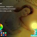 Dolphin Star Night Light Projector - 360 Rotating Starry Night Lamp, ABS Bedside Touch Control for Kids Room, Nursery Decor (Blue)