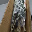 Olive Trees Artificial Indoor, 8ft Tall Faux Olive Tree with Natural Wood Trunk, Realistic Leaves & Fruits, Tall Artificial Plants Indoor, Fake Plants for Home, Office, Living Room Decor