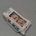 Bibs Pacifiers Color Collection, Set of 2 BPA-Free Latex Pacifiers Made in Europe, Round Nipple Baby Pacifier (0+ Month (Pack of 2), Blush)