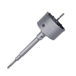 115mm / 4.5 inch Concrete Hole Saw with 250mm SDS Plus Shank Connecting Rod,Tungsten Carbide Teeth Cement Hole Saw for Cement Brick Concrete Stone Wall (115mm / 4.5 inch)