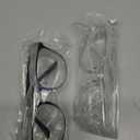 Alsenor Safety Glasses Anti Fog Goggles Protective Eyewear Blue Light Blocking Anti Dust UV Protection Glasses For Men Women (2 Pack (Black + Transparent))