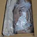 MaiRve Embroidery Comforter Set, Boho Farmhouse Western Bedding Set, All Season Bed in A Bag Comforter Set with Sheets, Pillowcases & Shams, Brown King 7 Pieces