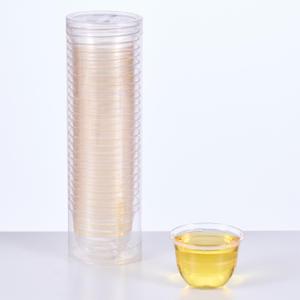 Middle Eastern Style Disposable Heavy Duty Hard Plastic Cups, 1.5oz, 25 Pcs, For Wine, Black Tea. (Clear)