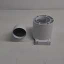 Dryer Vent Cover 4 inch with UV RESISTANT - Outdoor Dryer Vent Cover Natural Energy Saving, Dryer Vent Seal for Home Exterior, (White)