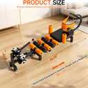 Electric Full Body Traction & Stretch Machine,Decompression Table with Remote for Lumbar Stretching, Flexibility Training, Mobility Support,Stretches The Back, Ankle, Knee, and Hip