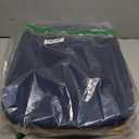 LONBET Laundry Basket with Lid, Made from Breathable Fabric | Aesthetic Clothes Hampers for Laundry with Side Handles & Sturdy Bamboo Frame (26 Gallons - Single, Blue)