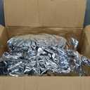 Silver Inflatable Mirror Ball Reusable Big Shinny PVC Disco Ball Giant Airtight Hanging&Standing Mirror Balloon for Events & Stage Party, Advertising, Shows Decoration (1 Piece,1.0m,Without Pump)