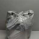 MAGZO Sliding Glass Door Insulation Curtain for Winter with Perspective Window, 72'' x 80'', Made of Oxford&Cotton, Patio Door Insulation Kit Cover Blanket for French Attic Doors, Strong Magnets, Grey (Gray)