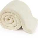 Guohaoi Knitted Weighted Blanket for Adults (Cream 60"x80" 15lbs) No Beads Cooling Throw Blanket for Hot Sleepers, Home Decor Breathable Chunky Knit Heavy Blanket Use on Queen/King Size Bed