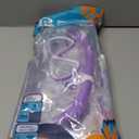 Cressi Snorkeling Silicone Set (Mask & Snorkel) for Kids ages 5 to 15 years old - Pegaso & Iguana: designed in Italy (Lilac/White)