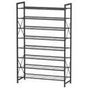6 Tier Shoe Rack, Sturdy Metal Shoe Organizer Holds 40 Pairs, Tall Space-Saving Shoe Rack for entryway, Closet, Garage, Bedroom, Front Door Entrance