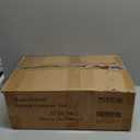 Christmas Planter Filler Tree Outdoor Prelit 2 Pack, 24" Urn Fillers for Porch Planters Pathway Battery Operated Light Red Berry Pine Cone, Xmas Greenery Outside Decorations