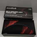 ALLOLO Red Light Therapy for Body, 3-in-1 LEDs Red Light Therapy Belt with Timer Remote Control, 660nm&850nm Infrared Light Therapy Pad for Body Waist Shoulder Knee, 280pcs LED 27.6"*13.9" Large Area