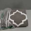 Buganda Indoor Door Mat, Dirt-Resistant and Absorbent Doormat, Anti-Slip, Low Profile Floor Mats for Inside Entryway, Front, and Back Door Entrance (32x20 Inches, Grey)