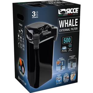 Sicce Whale 500 Aquarium Canister Filter 80-135 Gal (390 GPH)
