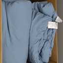 Bedsure Duvet Cover Twin/Twin XL Size - Extra Soft Double Brushed Bedding Set with Zipper Closure, 2 Pieces, Includes 1 Duvet Cover (68"x90") & 1 Pillow Sham, Comforter Not Included, Mineral Blue