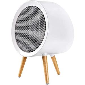 Gaiatop Portable Space Heater for Indoor Use, Small Electric Desk Heater for Bedroom or Office, 2s PTC Ceramic Heating, Overheat & Tip-Over Protection, Cute Winter Gifts for Women Men Coworkers, White