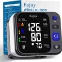 Wrist Blood Pressure Monitor2026 New Upgrade, Automatic Digital Blood Pressure Cuff Wrist with Large Display Bp Machine Blood Pressure Monitors for Home Use,99x2 Sets Memory with Storage Bag