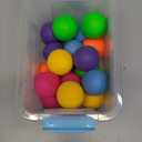 Stress Balls Bulk for Kids and Adults: 17 Pack Mini Squishy Ball for Anxiety Relief - Color Changing Sensory Ball Fidget Toys for Autistic Children, Classroom Prizes Goodie Bag Stuffers (1.8")
