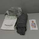 Momcozy Baby Wrap Carrier, Easy to Wear Infant Carrier Slings, Lightweight Hands Free Baby Sling, Adjustable Baby Carriers for Newborn to Toddler 8-35 lbs, Deep Grey