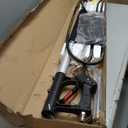 Telescoping Pressure Washer Wand 24 ft Power Washer Extension Wand Aluminum Pressure Washer Extension Wand 24 Feet with Brush Head, Gutter Cleaner, 7 Spray Nozzle Tips, 2 Hose Adapters, Support Belt