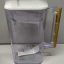 Water Filter Pitcher - Long Lasting 150 Gallons, Supreme Fast Filtration and Purification Technology, Removes Chlorine, Metals for Clean Tasting Drinking Water, WQA Certified,