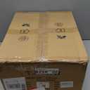 Wellmet Bronze Floor Lamp for Living Room Corner, 6 Lights Farmhouse Standing Lamp, Tall Crystal Floor Lamp with Foot Switch for Office, Reading Room, Bedroom (E12 Base)