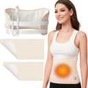 Heated Castor Oil Pack Wrap | Residual Warmth, Overnight Use