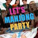 CHONNFEASTT 100PCS Mahjong Cocktail Napkins - 5'' Square Drink Napkins Paper Coasters Disposable - Mah Jongg Party Supplies Decorations - Bamboo Mahjongg Accessories and Gifts