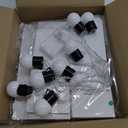 Mixifox 3FT Marquee Letters D, Large Light Up Letters 3 Feet Tall with Lights, Big Baby Letter for Baby Shower, Wedding, Engagement, Graduation, Birthday Party Decorations, Pre-Cut Foam Board Kit